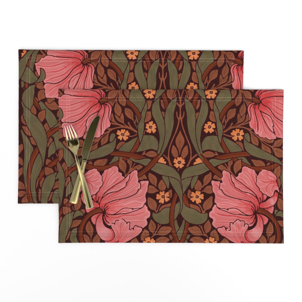 William Morris ~ Antiqued Pimpernel ~ Portfolio 