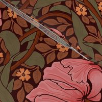 William Morris ~ Antiqued Pimpernel ~ Portfolio 