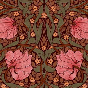 William Morris ~ Antiqued Pimpernel ~ Portfolio 