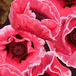 F141 Poppies-Red-32cm-Ly-jamie-kalvestran copy