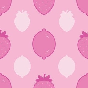 Pink Lemons and Strawberries