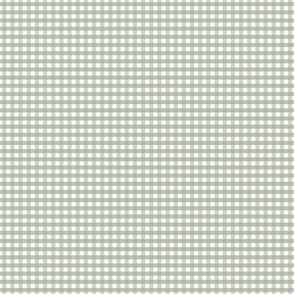 1/4 inch Small Coastal Green gingham check - Soft Duron Coastal Plain green cottagecore country plaid - perfect for wallpaper bedding tablecloth - vichy check sage green