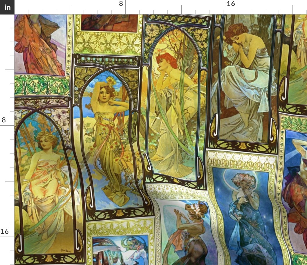 Mucha's Night and Day