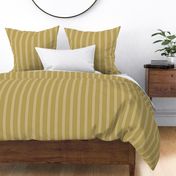 The minimalist classic triple stripes cottage country mudcloth style abstract baby nursery design in vintage light custard mustard yellow lime