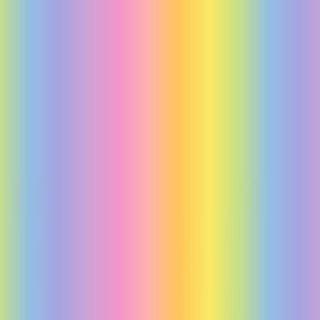Vertical Pastel Rainbow 6-inch repeat