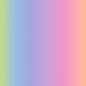 Vertical Pastel Rainbow 12-inch repeat