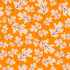 Autumn leaves pattern 08