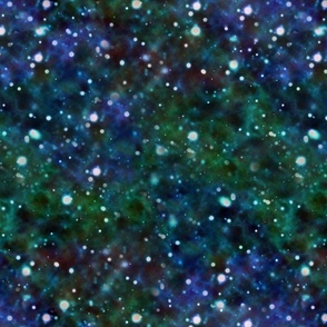 Glistening Space - Blue Green
