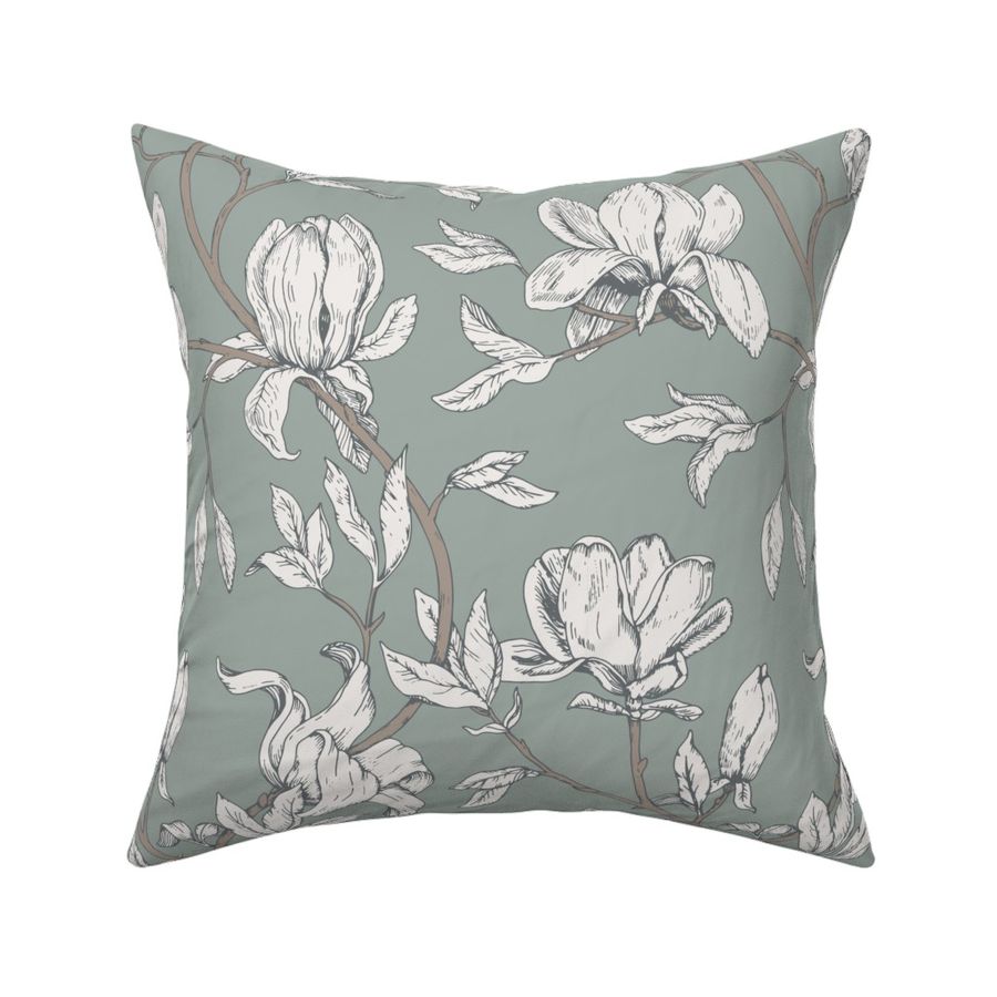 Magnolia - medium - Sage green