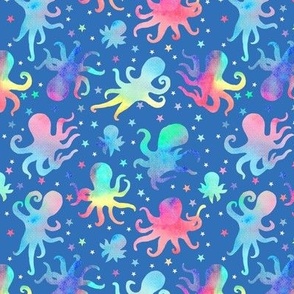 Octopus - blue - medium