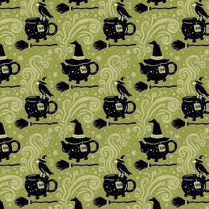 Witches Green Tea Party - Green - Small