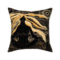 Witchcraft - black and gold - large scale