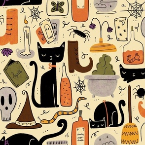 Oddities, potions, and cats! Oh my!