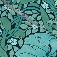 William Morris  ~  Antiqued Pimpernel ~  Aegir