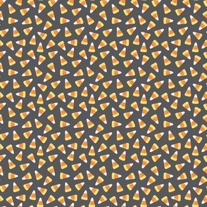 Candy Corn - Gray, Tiny Scale