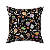 Halloween Candy - Black, Large Scale