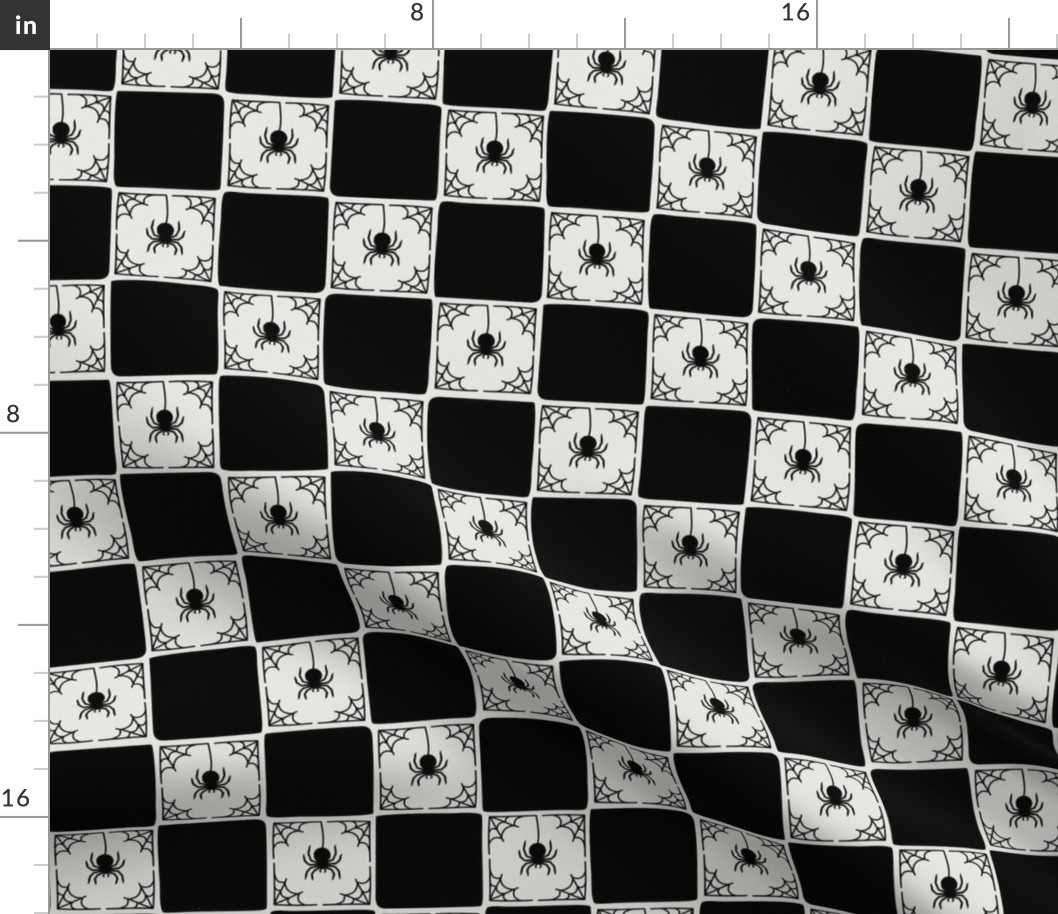 Spider Checkerboard - Medium Scale 