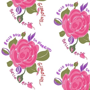 Ⓒ "Belle Rose in Giardino"-LARGE size