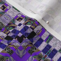purple mosaic mix