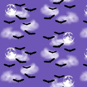 Bats in Moonlight