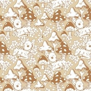 beige fawn pattern