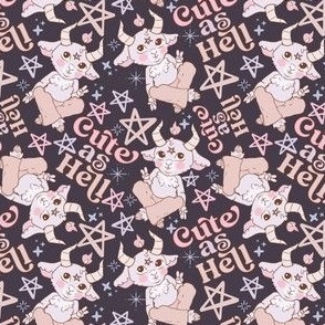 cute as hell pattern