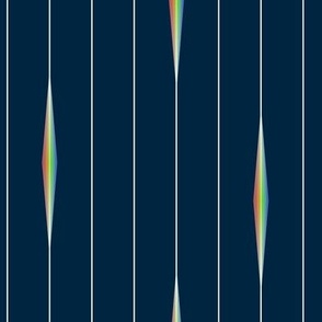 pinstripe prism blue - medium