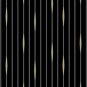 pinstripe prism rays -  small