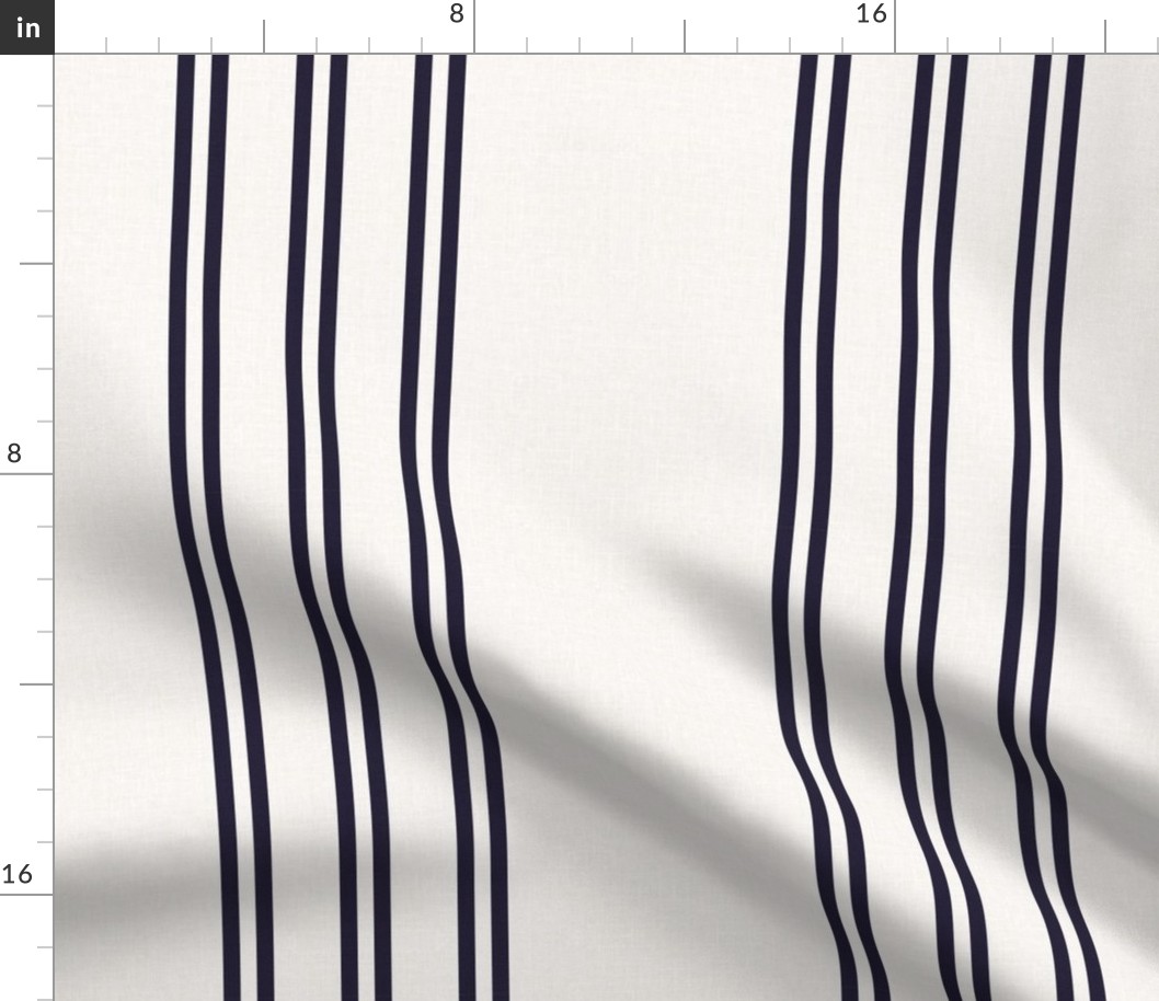 AEGEAN STRIPE NAVY WHITE