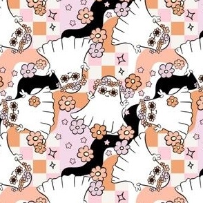 groovy spooky pattern