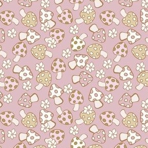 mushrooms pattern