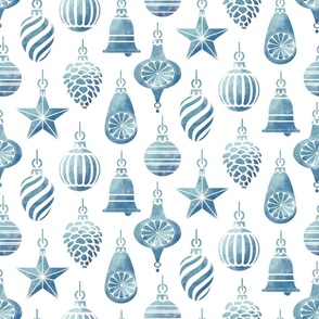 Christmas Ornaments (Blue)