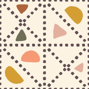 Abstract Boho Geometric