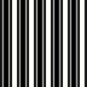 Victorian stripe black
