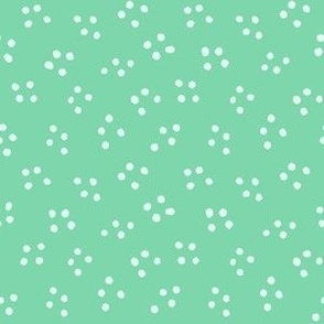 Four Dots - Mint green