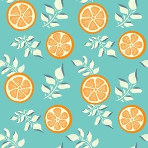 Citrus Slices -  Aqua