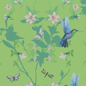 Hummingbird green 