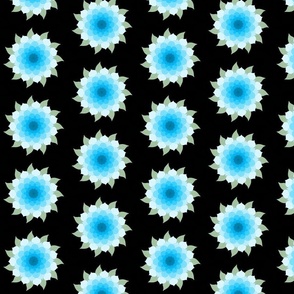 Blue Gradient Flower Version 1