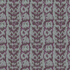 Snakeskin - Green and Purple Small