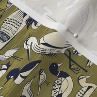 Water Birds - Khaki - s