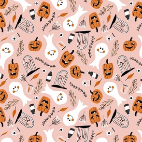 HAppy-halloween-ghosts-pink-maebywild