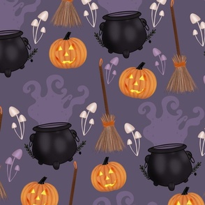 witches brew pattern block