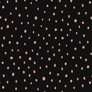 Funky Polka Dots | Pink and Black