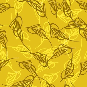leaf-swirl_mustard_yellow-gold