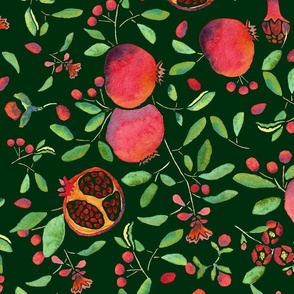 Pomegranates on Forest large