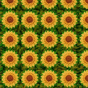 Granny Squares - Sunflowers