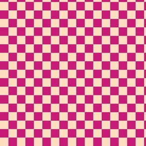 Checkers Pink Apricot small