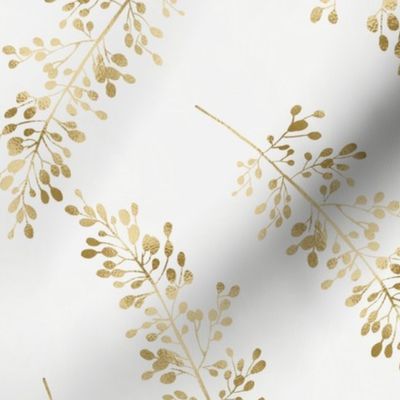 Golden Botanical Stems_cream