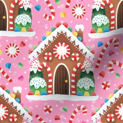 Festive Gingerbread House