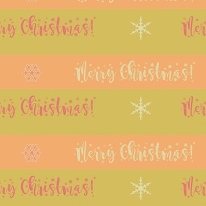 merry_christmas_olive-gold_peach-orange